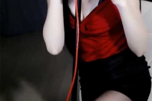 婉儿别闹-红衣黑丝